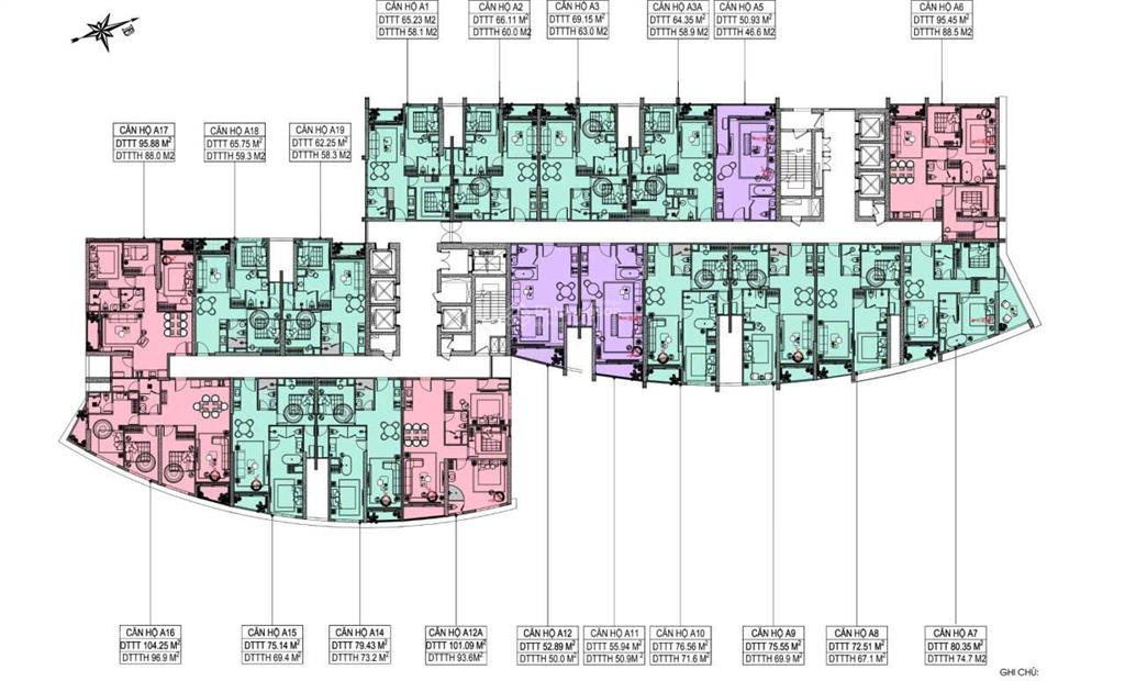 The sailing chiết khấu 17% chỉ còn 2tỷ1 cho căn 47m2