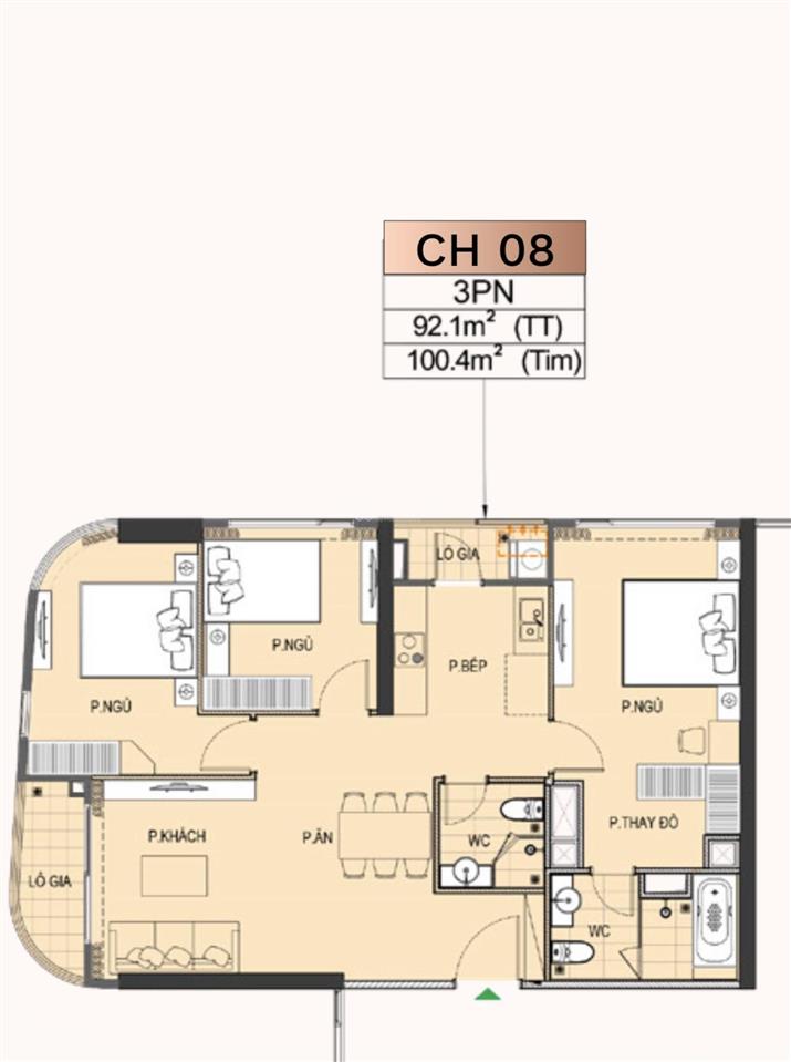 Hot dự án căn 3pn  100m2 tại the opus one giá chỉ 8.5 tỷ trả theo tiến độ giãn view pháo hoa