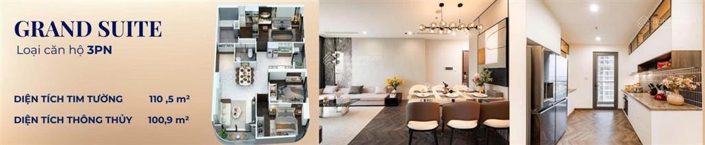 Hot dự án căn 3pn  100m2 tại the opus one giá chỉ 8.5 tỷ trả theo tiến độ giãn view pháo hoa