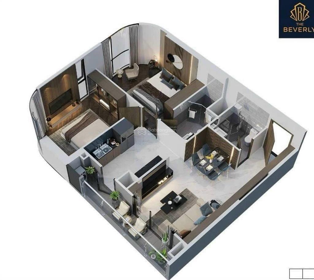 Chính chủ cần bán căn hộ 2pn 80m2 căn góc vòng cung view cực thoáng đẹp, giá 5.1 tỷ bao thuế phí