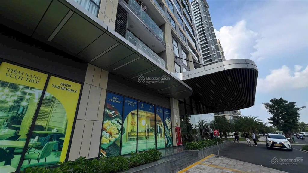 Bán shophouse vị trí đẹp tại the beverly  vinhomes grand park, 7,5 tỷ, 75m2 vốn ban đầu chỉ 30%