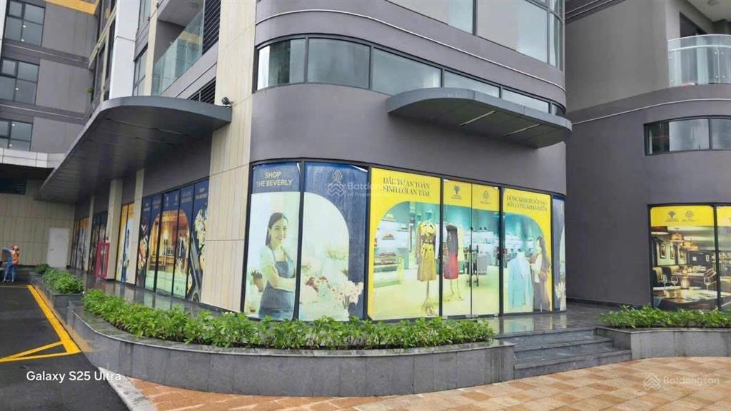 Mở bán shophouse tại the beverly  giá cực tốt chỉ 6,5 tỷ cho căn 72 m2, ngay trung tâm dự án