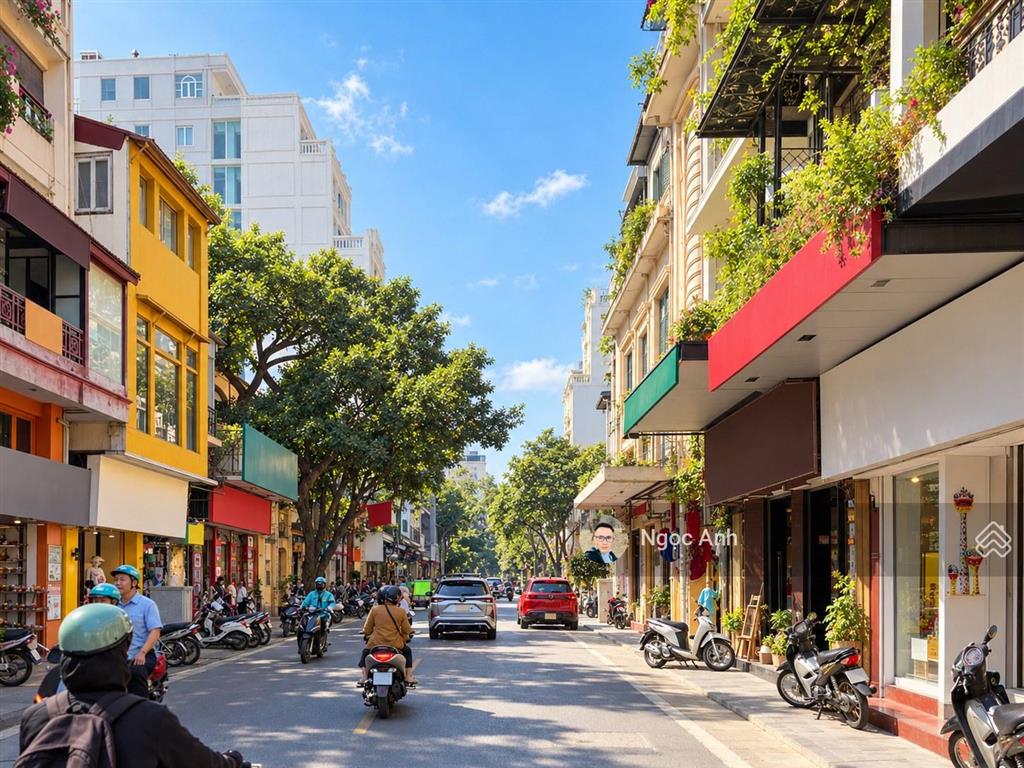 Cho thuê nhà mặt phố hàng gai, hoàn kiếm, 170m2 x 3 tầng thông sàn, giá 300 triệu