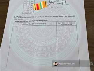 Chính chủ gửi bán lô góc 1 ngoặt từ trục trải nhựa đi vào lâm động, thủy nguyên