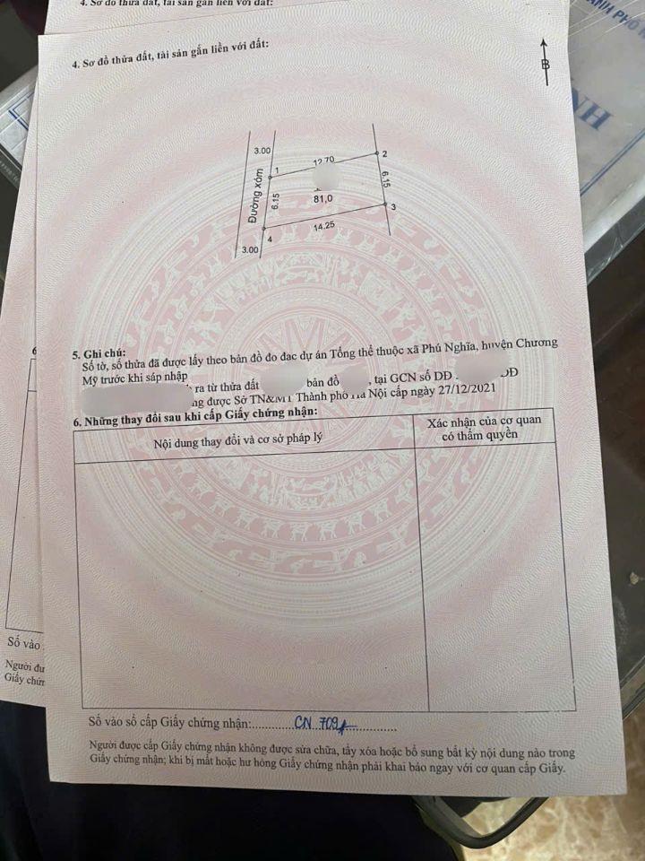 bán đất sát QL6 xã Phú Nghĩa