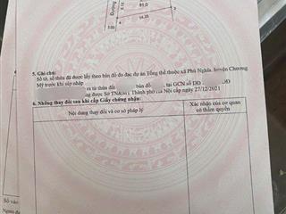 bán đất sát QL6 xã Phú Nghĩa