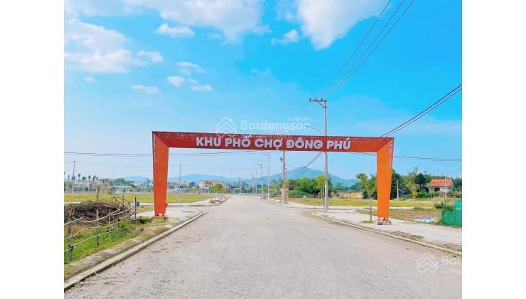 Đất nền dự án phố chợ đông phú  dự án nhà mặt chợ đầu mối lớn tại miền trung giá siêu đầu tư