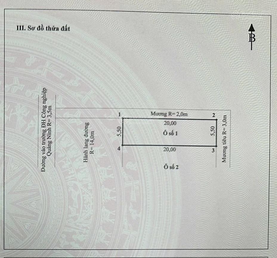 Lô đất siêu đẹp mặt tiền ql 18 thông từ ql 18 đến đại học công nghiệp quảng ninh