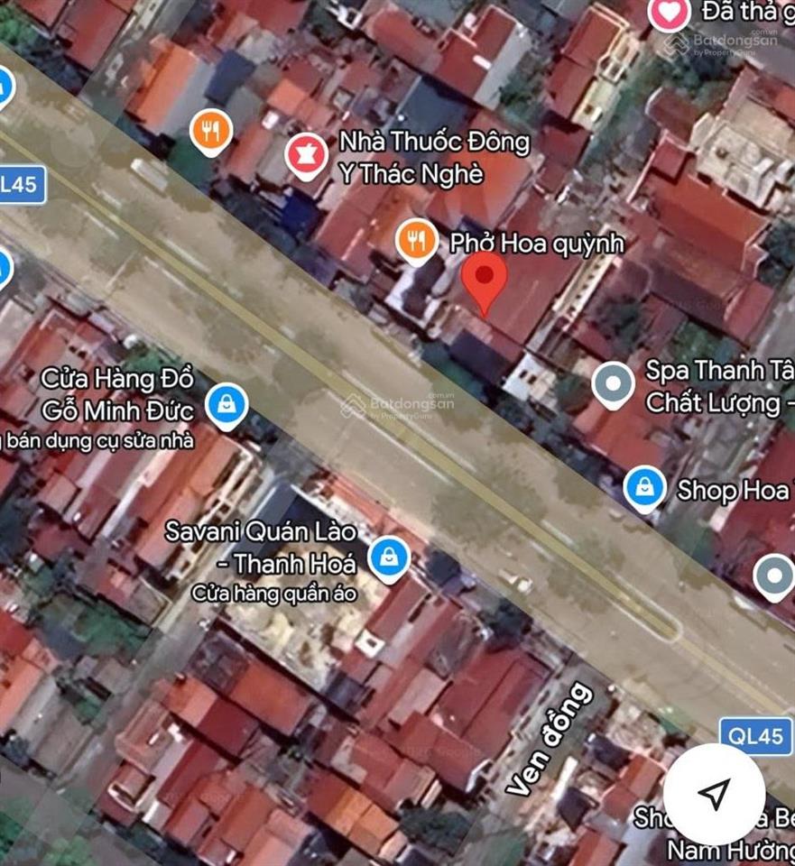 Bán đất tặng nhà sẵn kinh doanh trục quốc lộ 45 quán lào