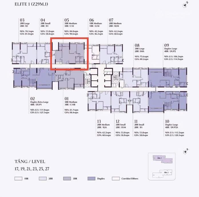 Cắt lỗ căn 3pn giá tốt tòa e1 lumi capital