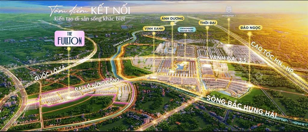 Cắt lỗ căn song lập mặt hồ cửa ngõ the fullton
