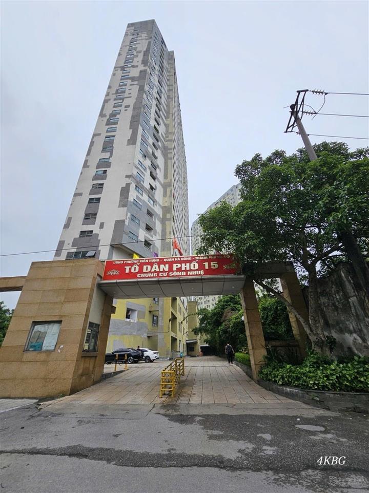 Chung cư sông nhuệ sổ đỏ 2 ngủ có slot ô tô 3,95 tỷ
