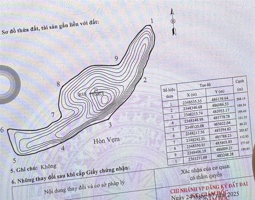Bán đảo tư nhân tự nhiên tại đầm hà quảng ninh | 78.000m2 | giá 9 tỷ
