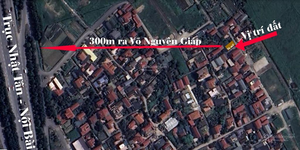 Ô tô tránh, 76m2 đất tại nguyên khê đông anh, mt 5m giá 6,95 tỷ