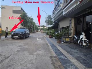 154m² đất kđt cổ dương  mt 11,5m siêu hiếm  cách timeway 100m, archimedes 300m
