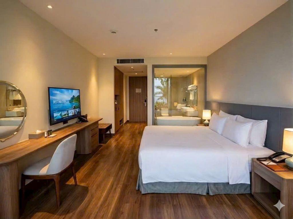 SỐC 1,65 TỈ CĂN VIEW BIỂN FLAMINGO CÁT BÀ 38m2 tầng đẹp lợi nhuận ngay