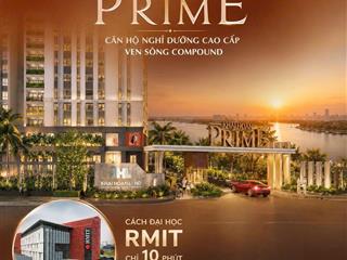 Cú sốc nam sài gòn chỉ 64tr/m2 sở hữu căn 2pn view sông khải hoàn prime! đã cất nóc