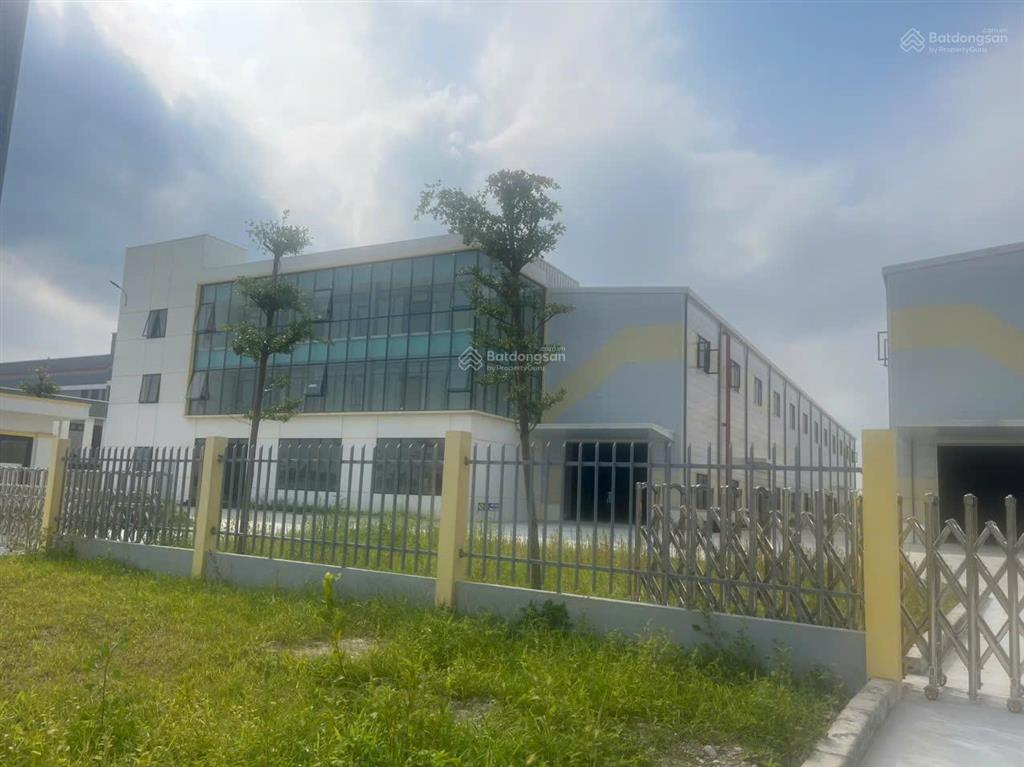 Cho thuê kho xưởng tại kcn thuận thành ii, bắc ninh. diện tích 6.800m2, 2 dãy nhà xưởng 2 tầng