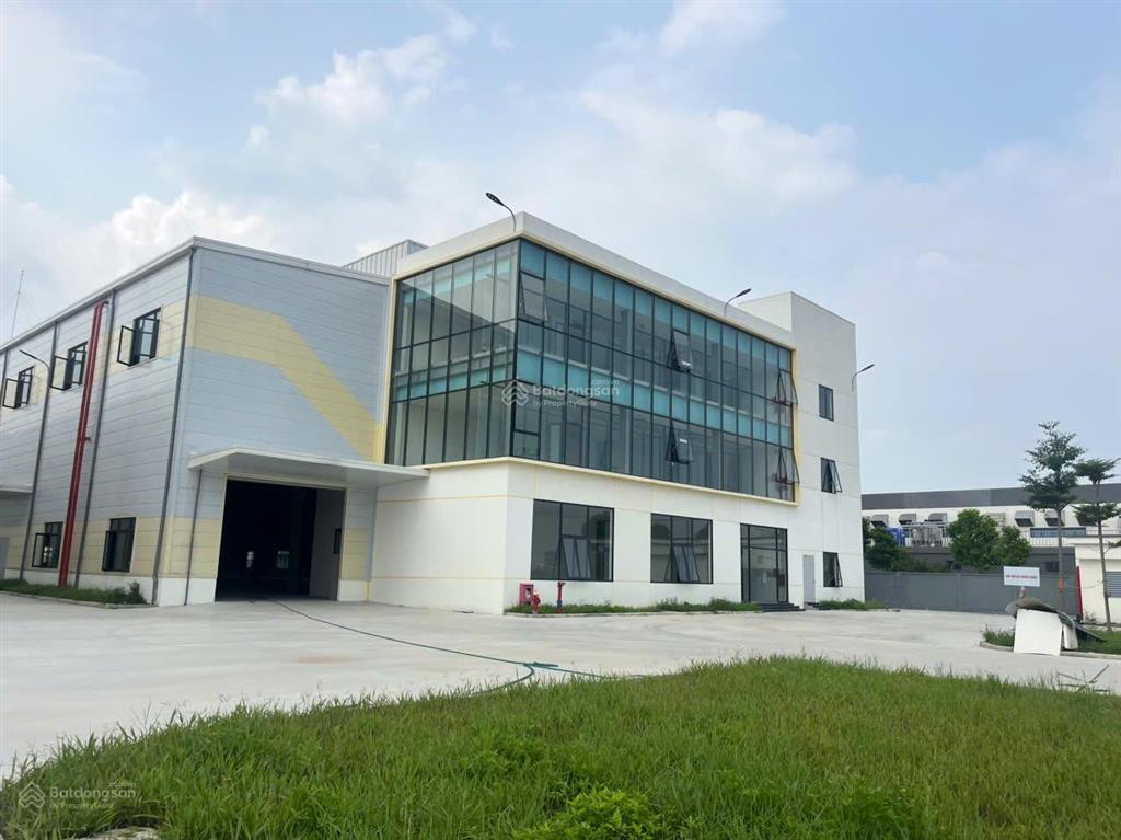 Cho thuê kho xưởng tại kcn thuận thành ii, bắc ninh. diện tích 6.800m2, 2 dãy nhà xưởng 2 tầng