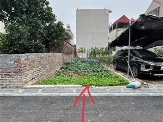 Bán đất thôn đoài, nam hồng, đông anh, ngõ thông ô tô, gần bìa làng 50m