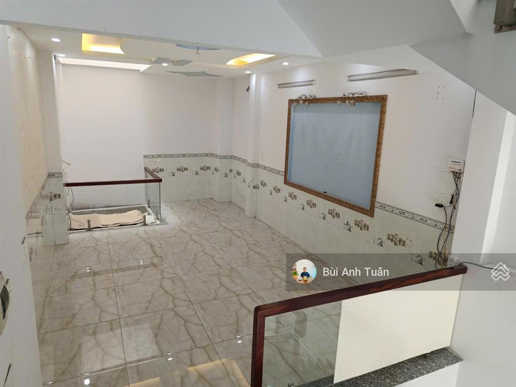 Bán nhà 4 tầng 5pn 5wc 1pk 1 bếp 200m2 /lê thị riêng, thới an, q12 tphcm  giá 6,950 tỷ