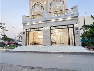 Nhà phố xây dựng mới phong cách châu âu  đường thông 8m kdc huỳnh tấn phát  4,2m x 16m giá 8,6 tỷ