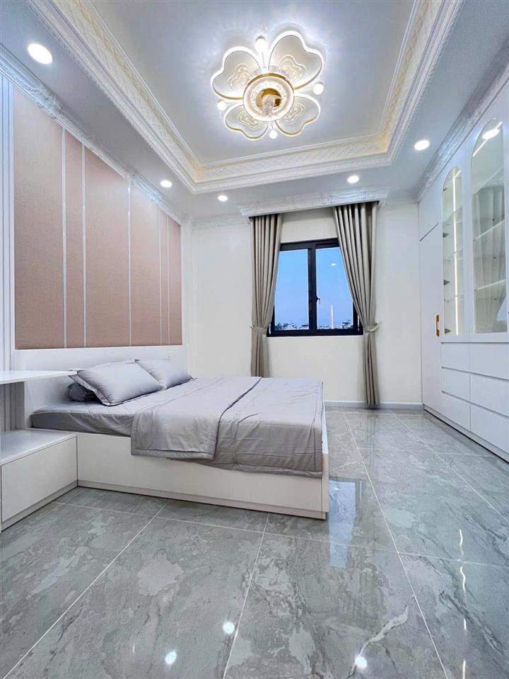 Nhà phố xây dựng mới phong cách châu âu  đường thông 8m kdc huỳnh tấn phát  4,2x16m giá 8,6 tỷ