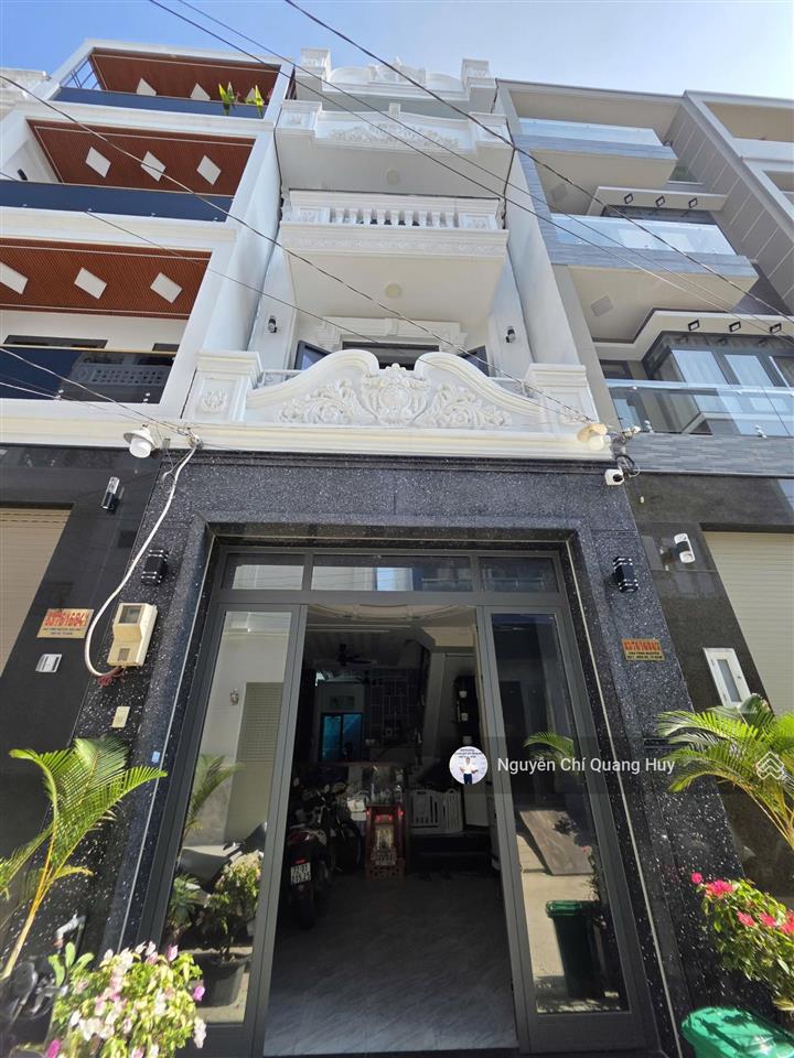 Nhà phố khu dân cư dân trí cao, an ninh  đường 8m 83 đào tông nguyên  4x13,5m sổ hồng giá 6,6 tỷ