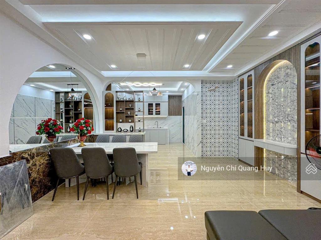 Nhà phố hiện đại xây dựng tâm huyết đón đầu cầu nguyễn khoái 1041 trần xuân soạn 5m x 12m sổ hồng