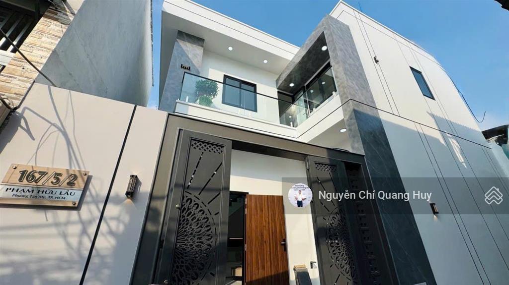 Nhà phố hiện đại  tâm huyết  hẻm 3m 167 phạm hữu lầu ngay phú mỹ hưng quận 7  11mx7m giá 6,19 tỷ