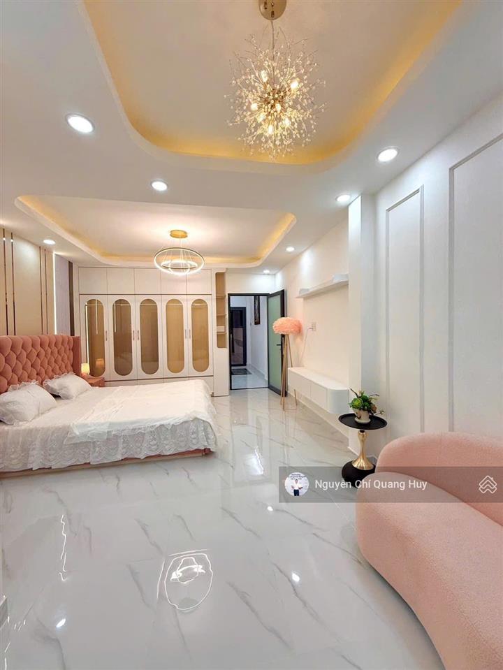 Nhà phố hiện đại đủ nội thất  khu dân trí cao, đường 8m 2295 huỳnh tấn phát  4x19m giá 8,6 tỷ