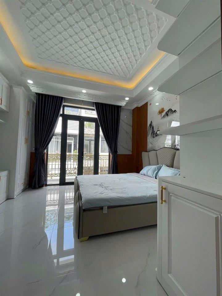Nhà phố xây dựng mới  mặt tiền đường rộng 8m 2279 nguyễn thị hương  4,2m x 13m sổ hồng giá 7,5 tỷ