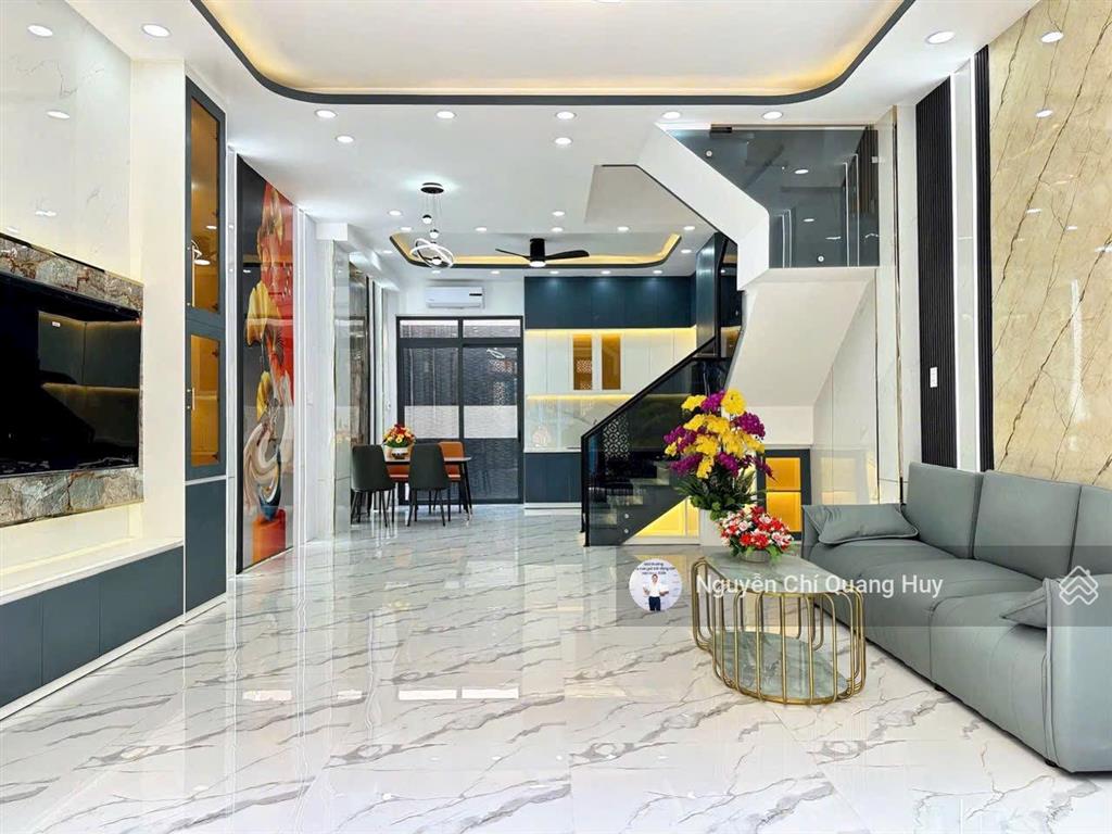 Nhà phố hiện đại  xây dựng mới  hẻm 8m dương cát lợi, dân trí cao, an ninh  5m x 12m giá 8,5 tỷ