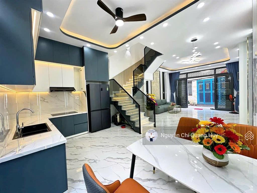 Nhà phố hiện đại  xây dựng mới  hẻm 8m dương cát lợi, dân trí cao, an ninh  5m x 12m giá 8,5 tỷ