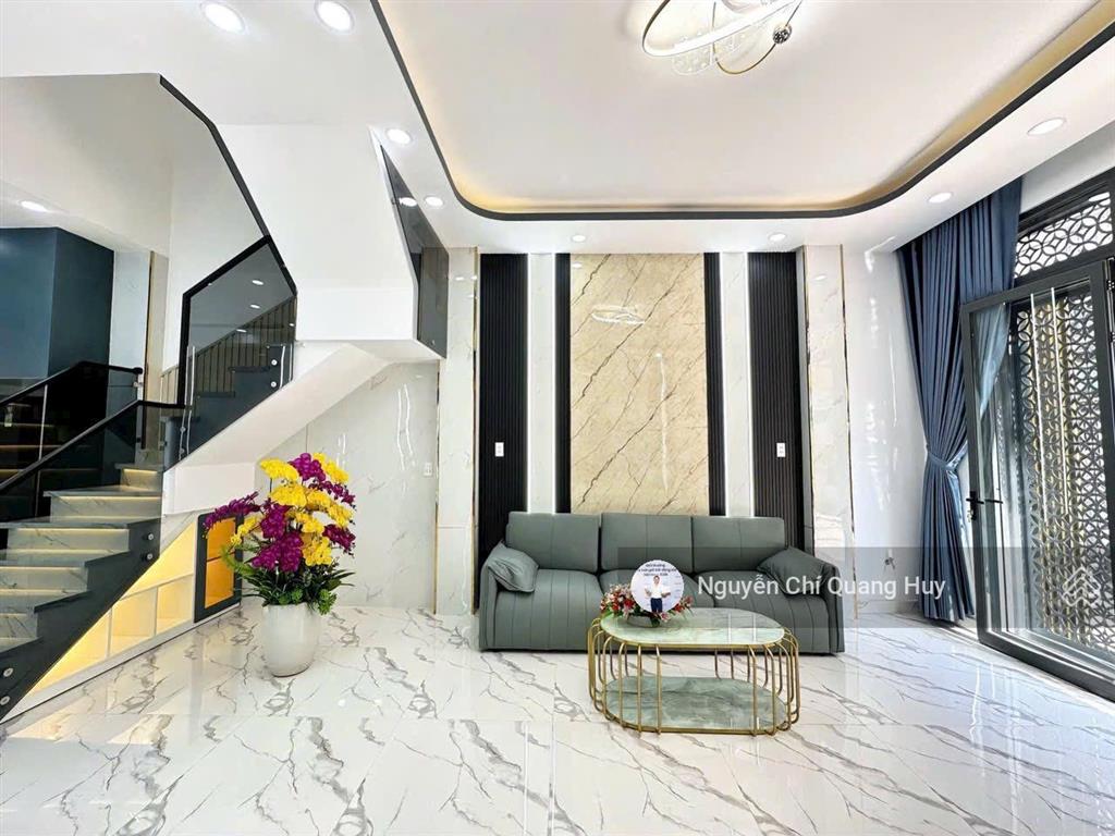 Nhà phố hiện đại  xây dựng mới  hẻm 8m dương cát lợi, dân trí cao, an ninh  5m x 12m giá 8,5 tỷ