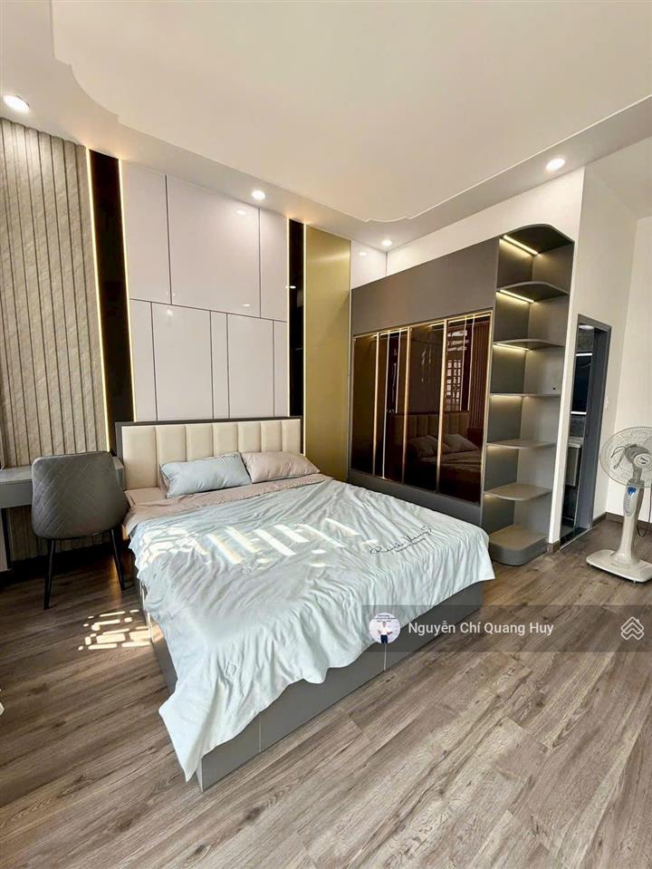 Nhà phố hiện đại  mặt tiền hẻm 6m 1806 huỳnh tấn phát  4m x 14m, đủ nội thất, sổ hồng giá 6,25 tỷ