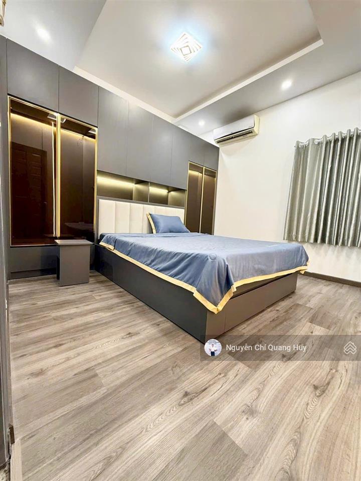 Nhà phố hiện đại  mặt tiền hẻm 6m 1806 huỳnh tấn phát  4m x 14m, đủ nội thất, sổ hồng giá 6,25 tỷ