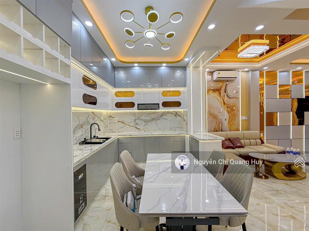 Nhà phố hiện đại vừa hoàn thiện  hẻm 6m gò ô môi ngay phú mỹ hưng quận 07  5m x 12m giá 10,6 tỷ