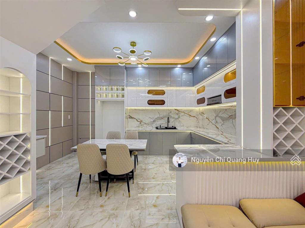 Nhà phố hiện đại vừa hoàn thiện  hẻm 6m gò ô môi ngay phú mỹ hưng quận 07  5m x 12m giá 10,6 tỷ