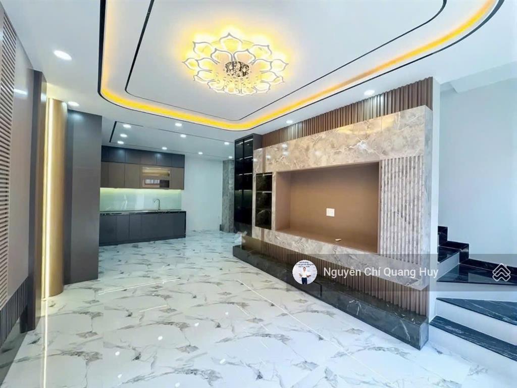 Nhà phố hiện đại đủ nội thất  hẻm 3m 502 huỳnh tấn phát  5m x 9m sổ hồng khu hiện hữu giá 5,35 tỷ