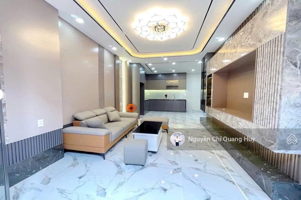 Nhà phố hiện đại đủ nội thất  hẻm 3m 502 huỳnh tấn phát  5m x 9m sổ hồng khu hiện hữu giá 5,35 tỷ