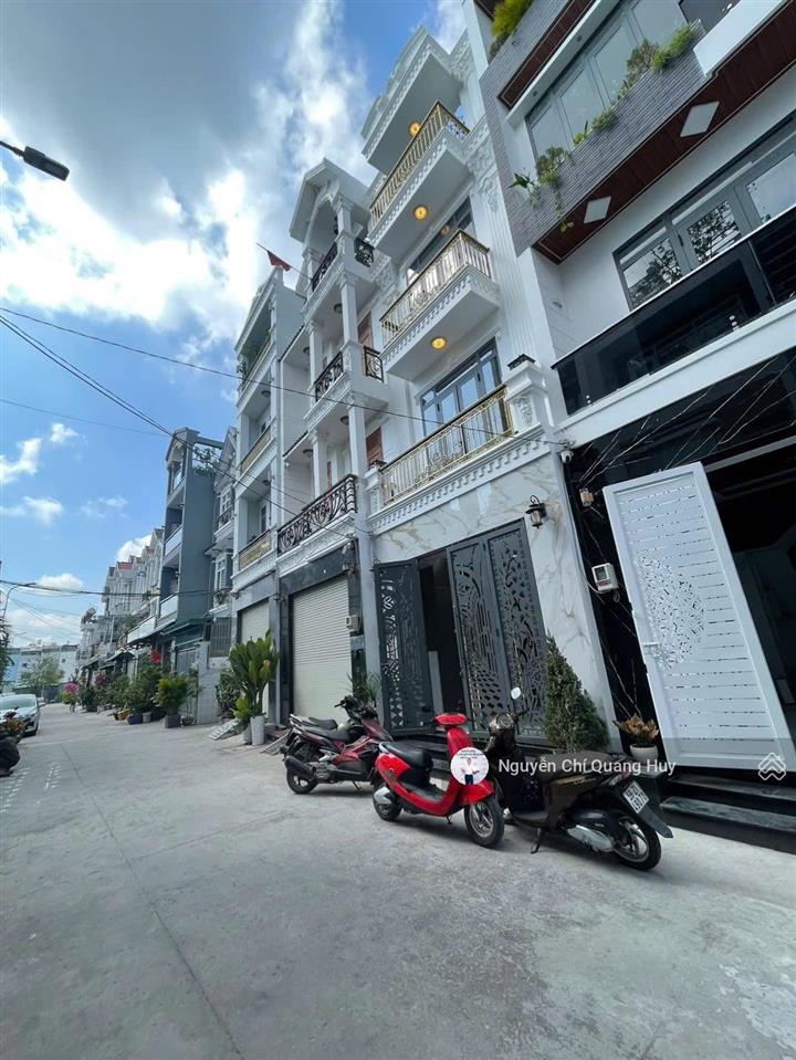 Nhà phố xây dựng mới, mặt tiền đường rộng 8m nguyễn thị hương  4,7m x 12m sổ hồng giá 7,5 tỷ