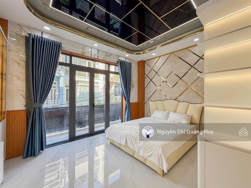 Nhà phố xây dựng mới, mặt tiền đường rộng 8m nguyễn thị hương  4,7m x 12m sổ hồng giá 7,5 tỷ