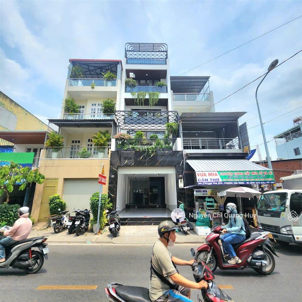 Nhà phố vị trí đắc địa mặt tiền lâm văn bền kinh doanh, văn phòng công ty  4,8m x 19m giá 29,9 tỷ