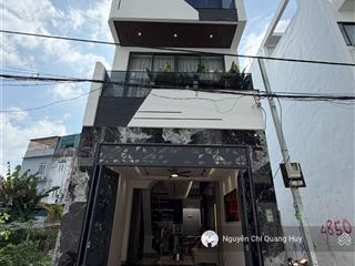 Nhà phố xây dựng mới  khu dân trí cao  đường thông 8m 1979 huỳnh tấn phát  4m x 13m giá 9,65 tỷ