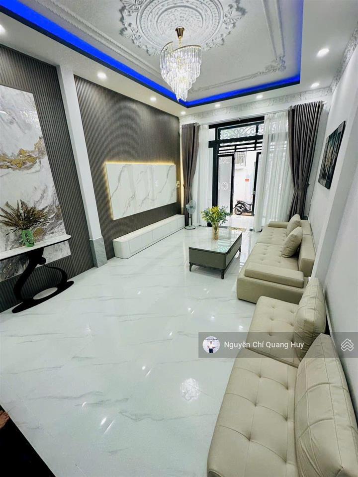Nhà phố hiện đại ở ngay  khu yên tĩnh, an ninh  hẻm 3,5m 458 huỳnh tấn phát  4m x 20m giá 6,3 tỷ