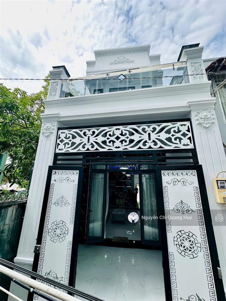Nhà phố hiện đại ở ngay  khu yên tĩnh, an ninh  hẻm 3,5m 458 huỳnh tấn phát  4m x 20m giá 6,3 tỷ