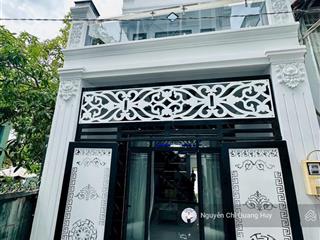 Nhà phố hiện đại ở ngay  khu yên tĩnh, an ninh  hẻm 3,5m 458 huỳnh tấn phát  4m x 20m giá 6,5 tỷ