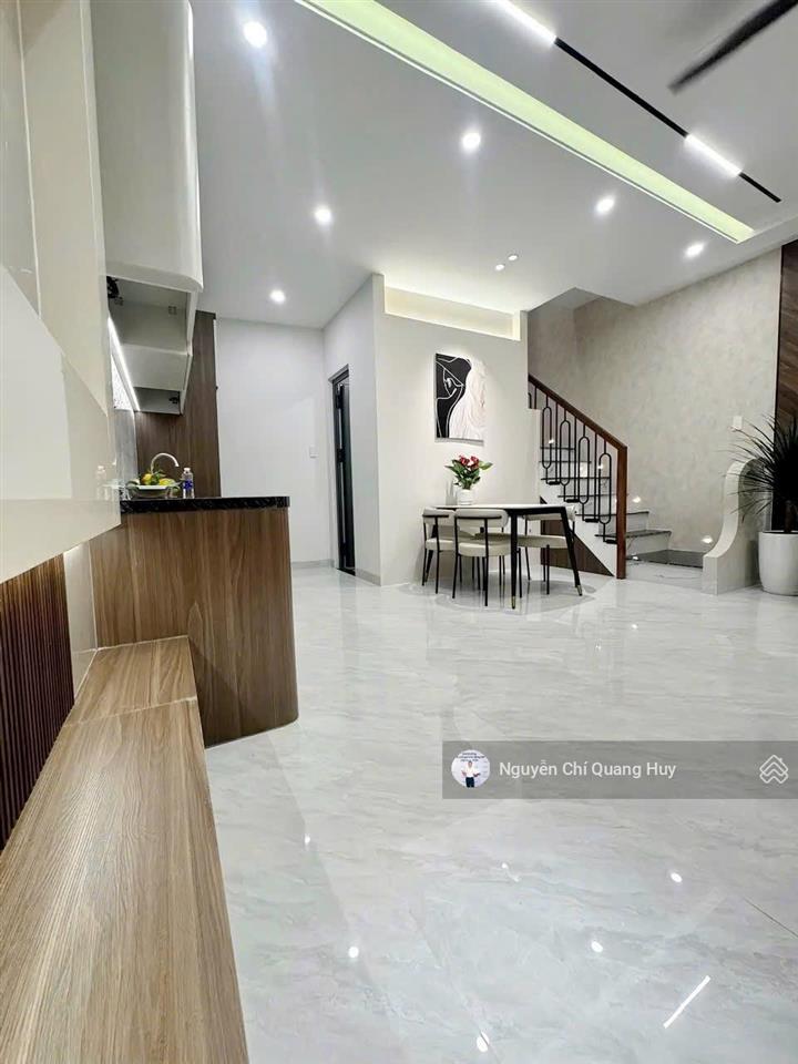 Nhà phố mặt tiền hẻm 1206 huỳnh tấn phát gần đại học rmit, tôn đức thắng  5m x 6,5m giá 4,58 tỷ