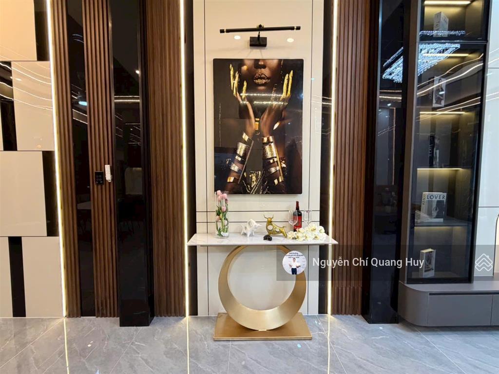 Nhà phố đủ nội thất  hẻm 3,5m 1113 huỳnh tấn phát phú thuận  4,85m x 11m sổ hồng  giá 6,95 tỷ
